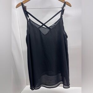 Torrid Black Strappy Camisole